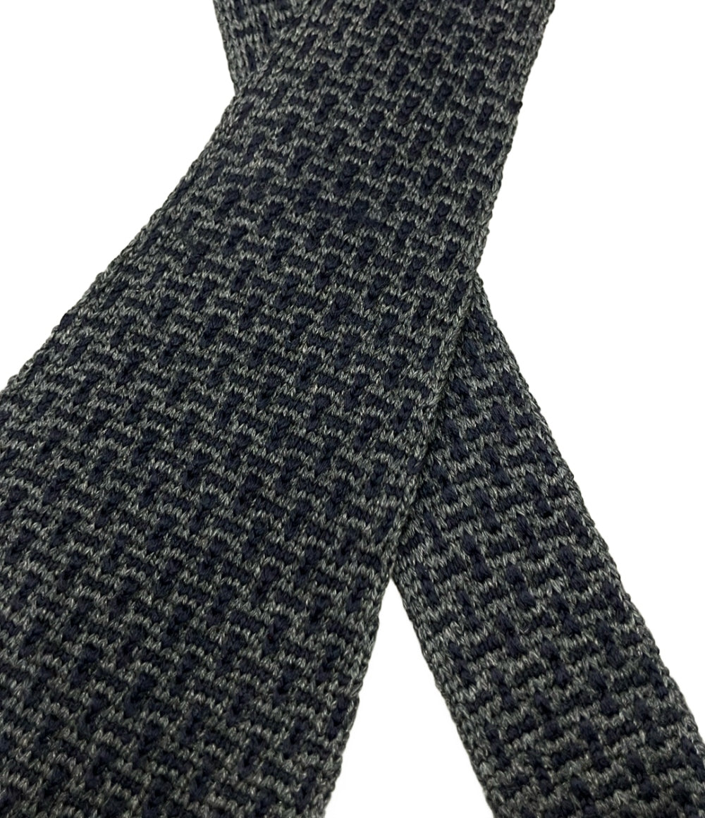 新品 ダンヒル dunhill ネクタイ テクニカルウールシルク ブラック dunhill（ダンヒル） 並行輸入 ネクタイ テクニカルウールシルク