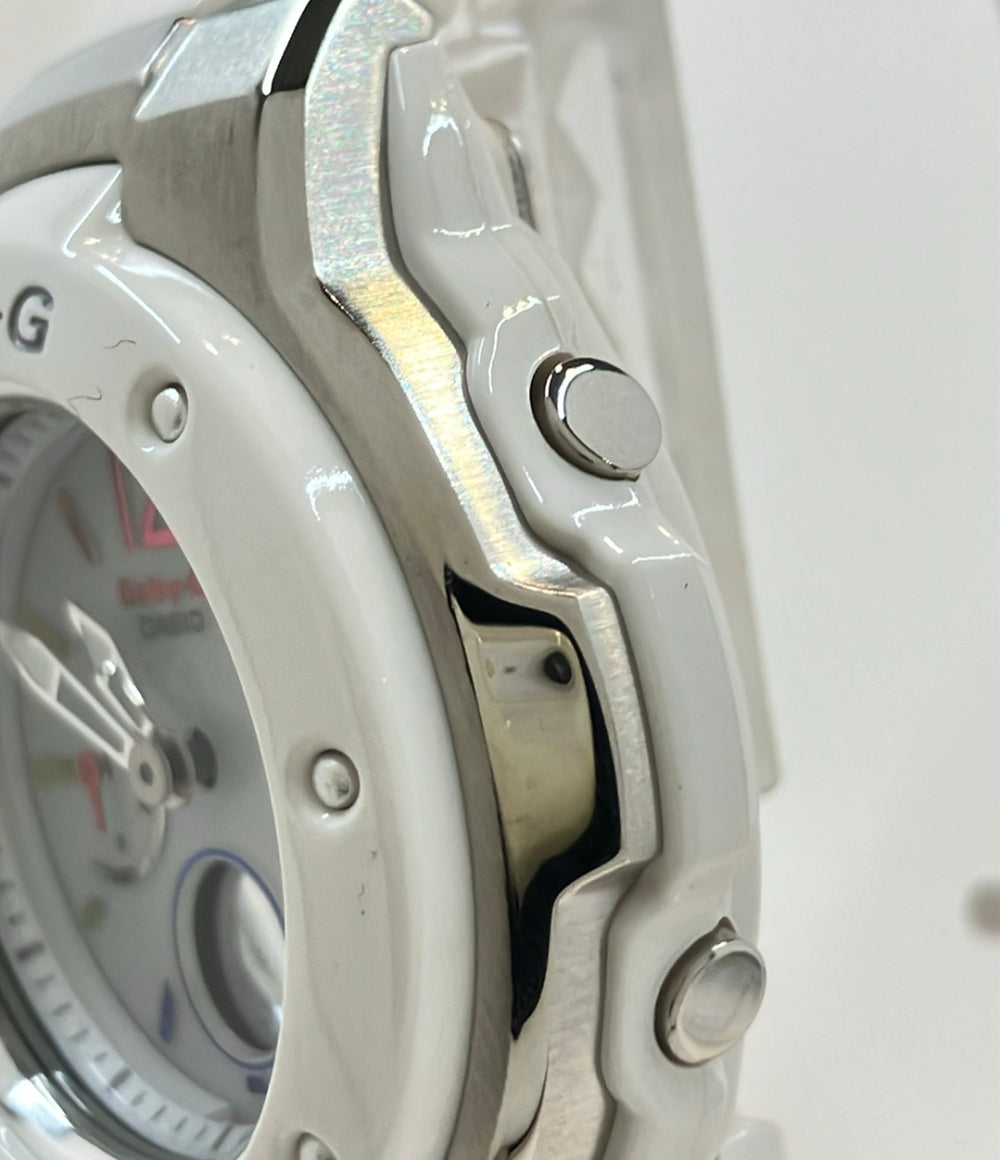 CASIO 腕時計 G-ms Baby-G ソーラー ホワイト MSG-3300 レディース カシオ