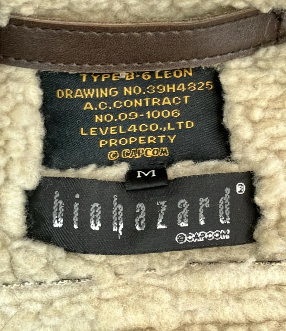 CAPCOM ムートンジャケット BIOHAZARD  B-6 レオンモデル メンズ SIZE M カプコン