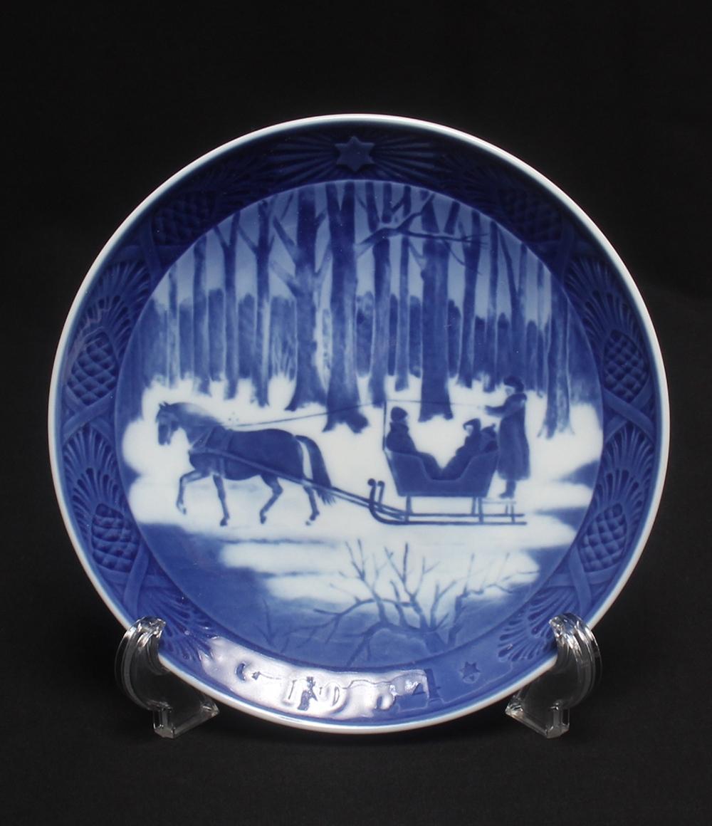 美品 ロイヤルコペンハーゲン イヤープレート 飾り皿 18cm Royal Copenhagen