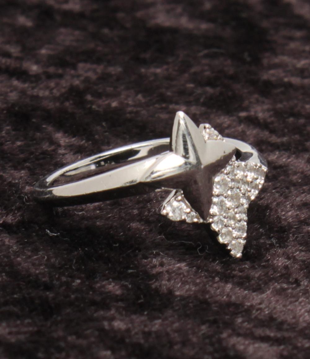 APM MONACO リング 指輪 SV925 ラインストーン レディース SIZE 13号 エーピーエム モナコ