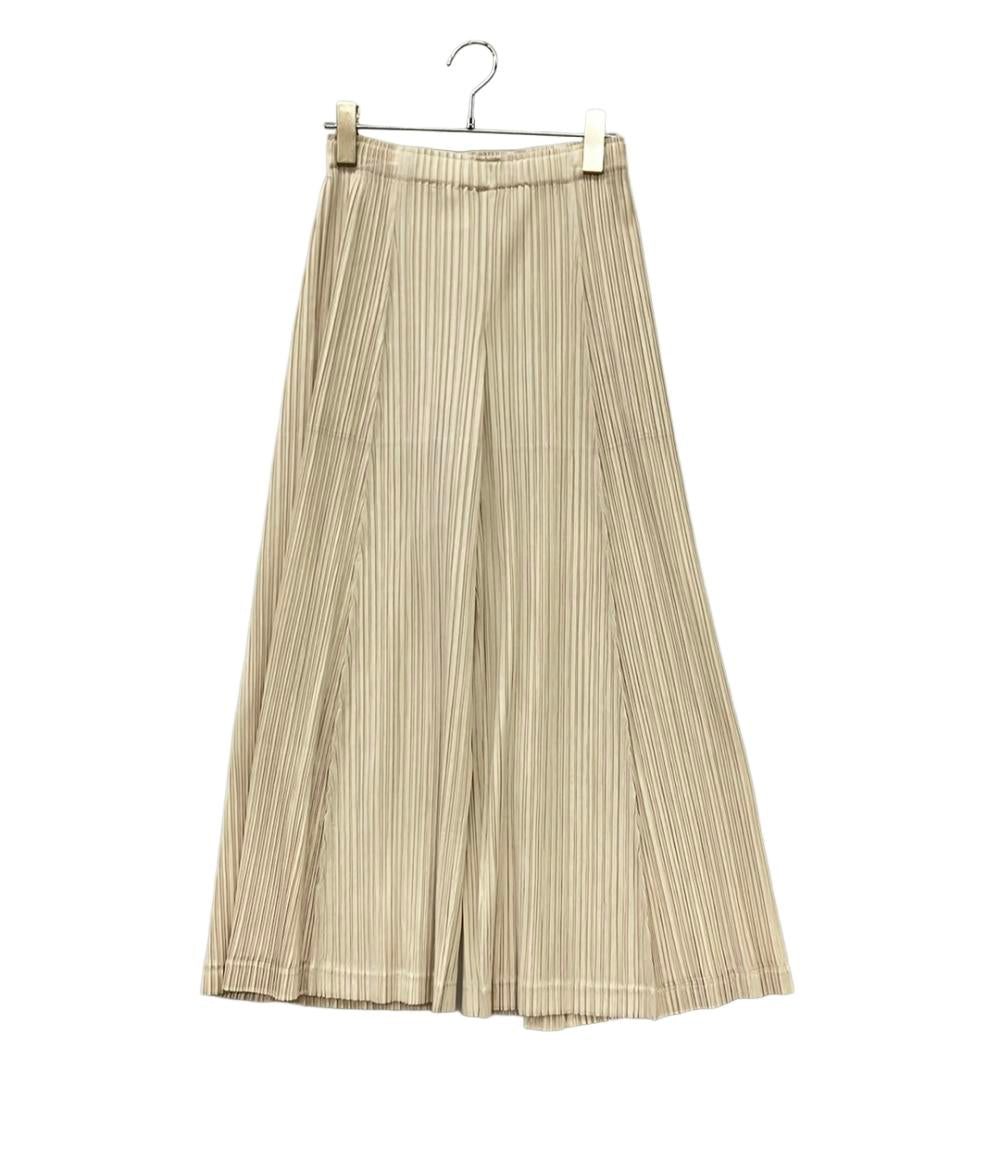 美品 PLEATS PLEASE プリーツワイドパンツ PP33JF384 レディース SIZE
