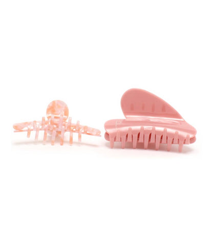 美品 POTETE ヘアクリップ ヘアアクセサリー ビックハート 2点セット レディース ポテテ