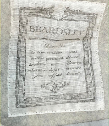 BEARDSLEY ノーカラーコート ウール スナップボタン 後ろぷっくりウールショートコート BEZ1022608A0004 レディース SIZE F (M) ビアズリー