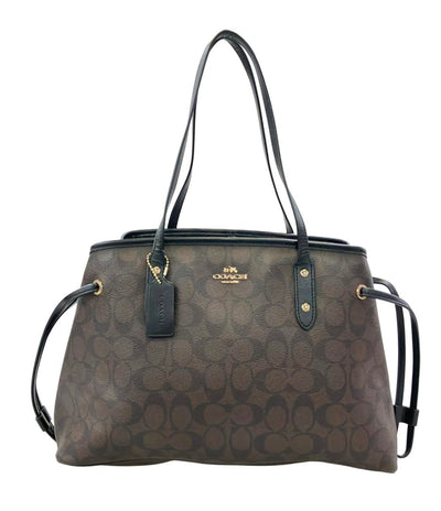 COACH トートバッグ ショルダーバッグ 肩掛け シグネチャー F57842 レディース コーチ