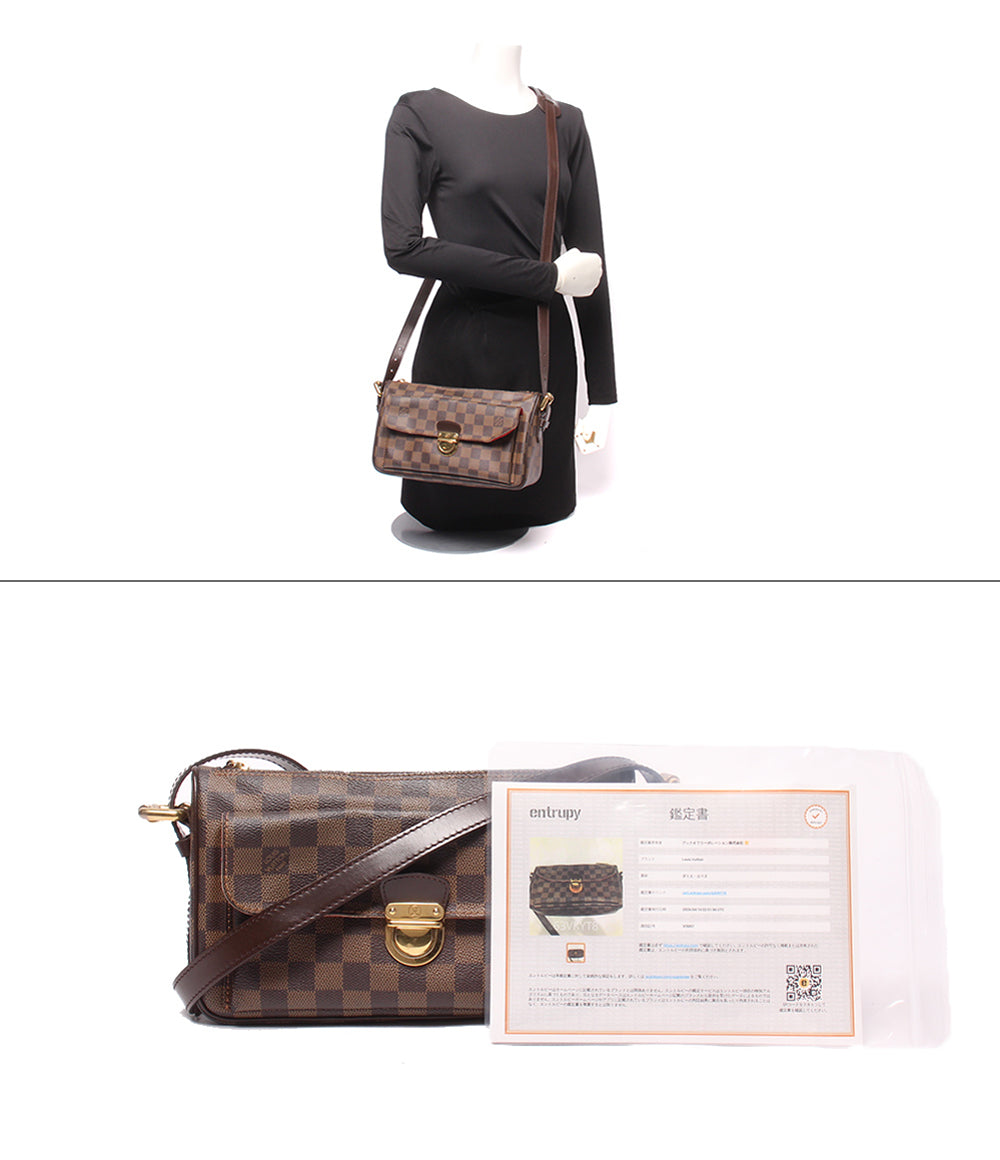LOUIS VUITTON ショルダーバッグ 斜め掛け ラヴェッロ GM ダミエ エベヌ N60006 レディース ルイ・ヴィトン