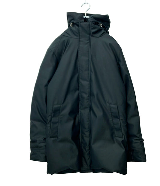 Pyrenex ダウンジャケット ×ANNECY2  フード付き フロントダブルジップ スナップボタン W21PJ4 メンズ SIZE M ピレネックス