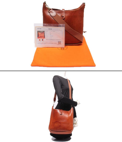 HERMES ショルダーバッグ 斜め掛け □F刻印 エブリン1 pm レディース エルメス