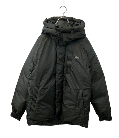 NANGA ダウンジャケット フード付き フロントスナップボタン 止水ジップアップ AURORA LIGHT UTILITY DOWN 23A10F000013 メンズ SIZE M ナンガ