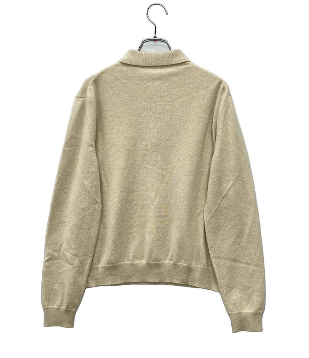 Loropiana クラシック・ポロ ベビーカシミヤ 長袖ニット FAO5738 レディース SIZE S ロロ・ピアーナ