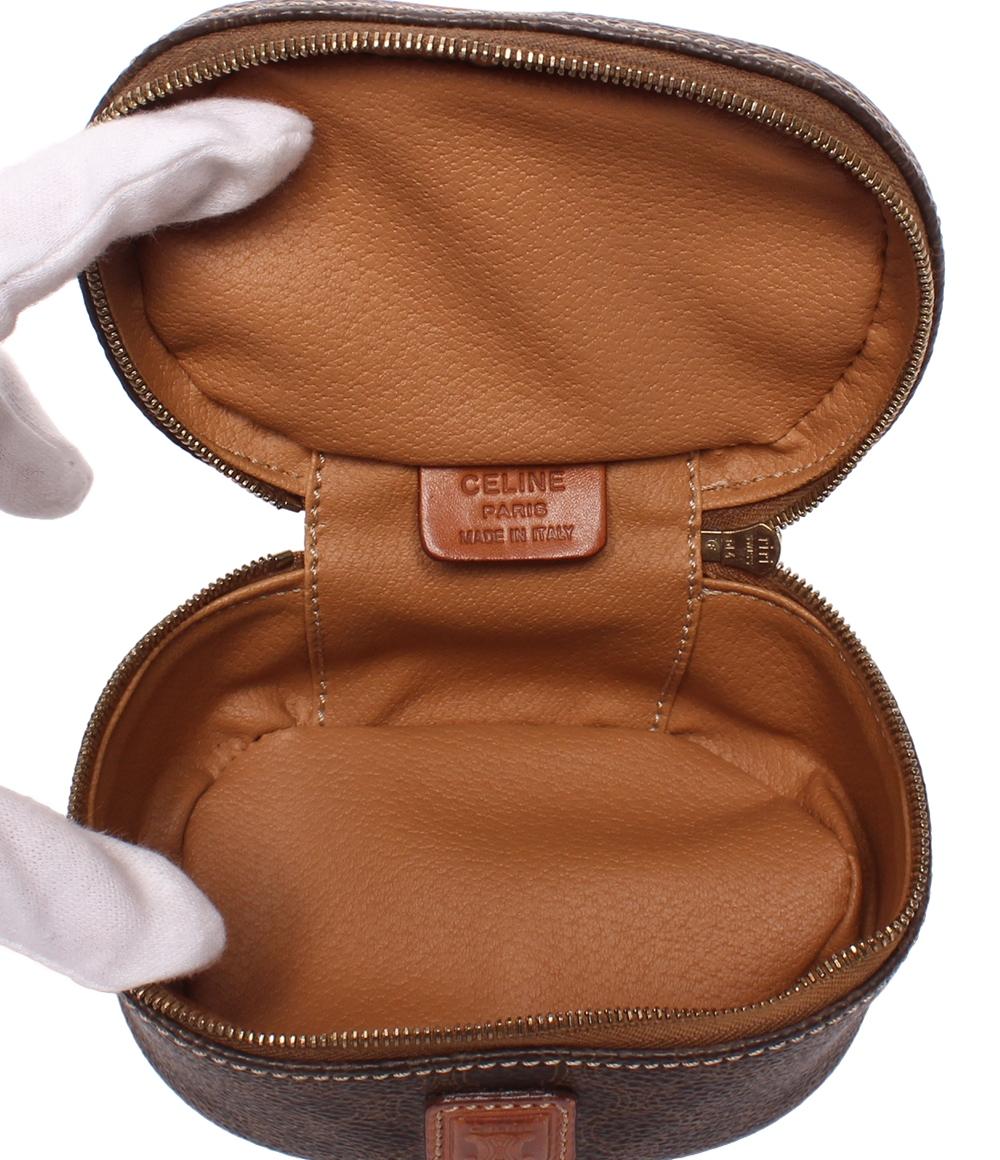 CELINE ポーチ バニティバッグ ミニ マカダム レディース セリーヌ