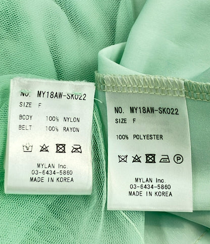 MYLAN チュールスカート MY18AW-SK022 レディース SIZE F (Mる) マイラン