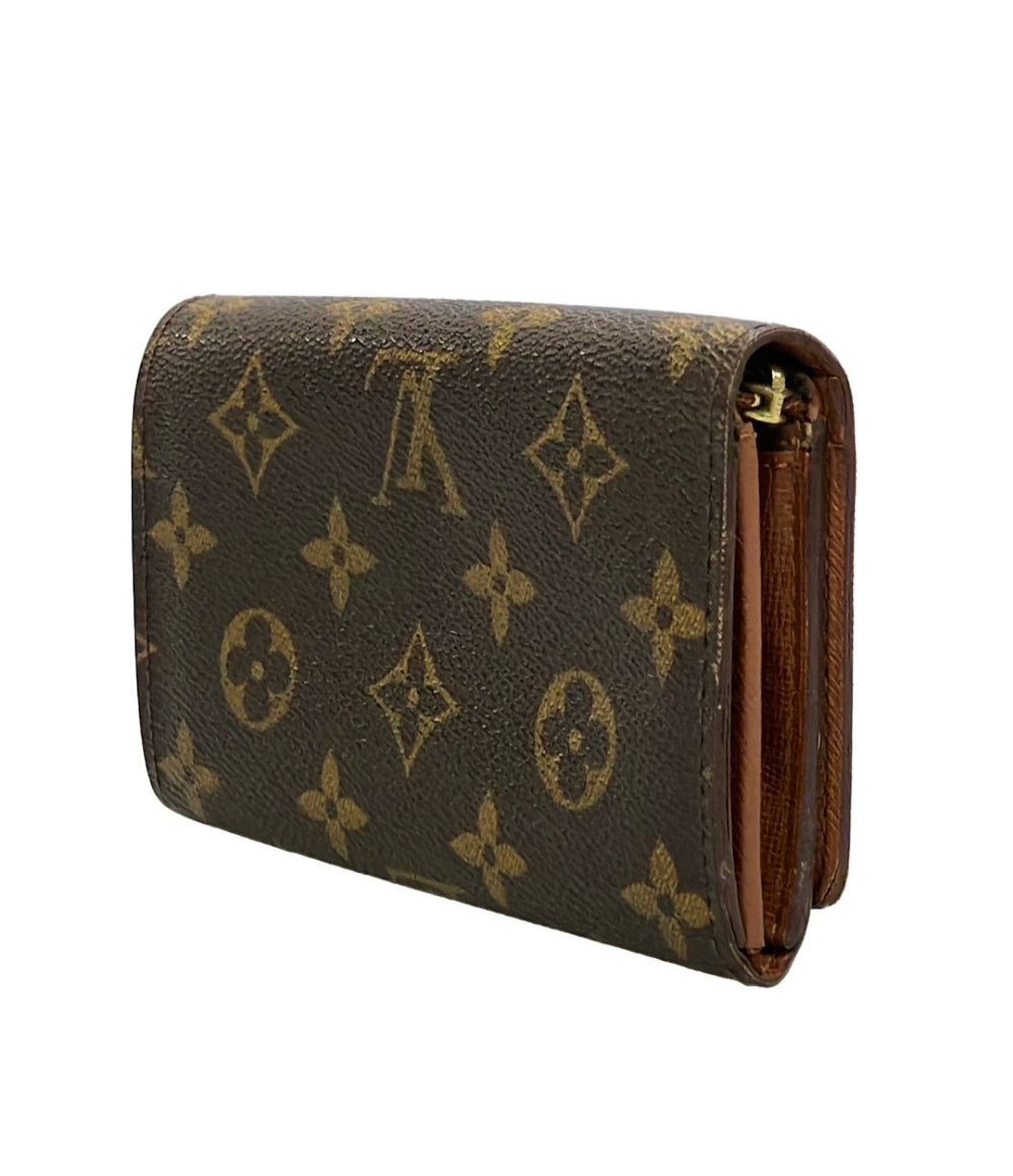 LOUIS VUITTON 二つ折り財布 ポルトモネ ビエ トレゾール モノグラム M61730 レディース ルイ・ヴィトン