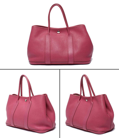 HERMES ハンドバッグ シルバー金具 □O刻印 ガーデンパーティTPM レディース エルメス