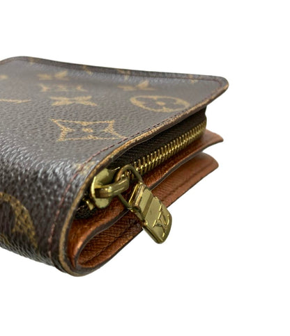 ルイ・ヴィトン 二つ折り財布 コンパクトジップ モノグラム M61667 レディース LOUIS VUITTON