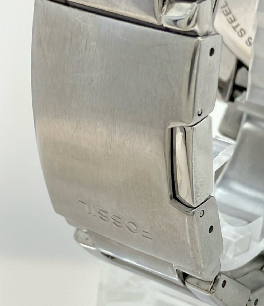 フォッシル 腕時計 クオーツ ブラック FS-4249 メンズ FOSSIL