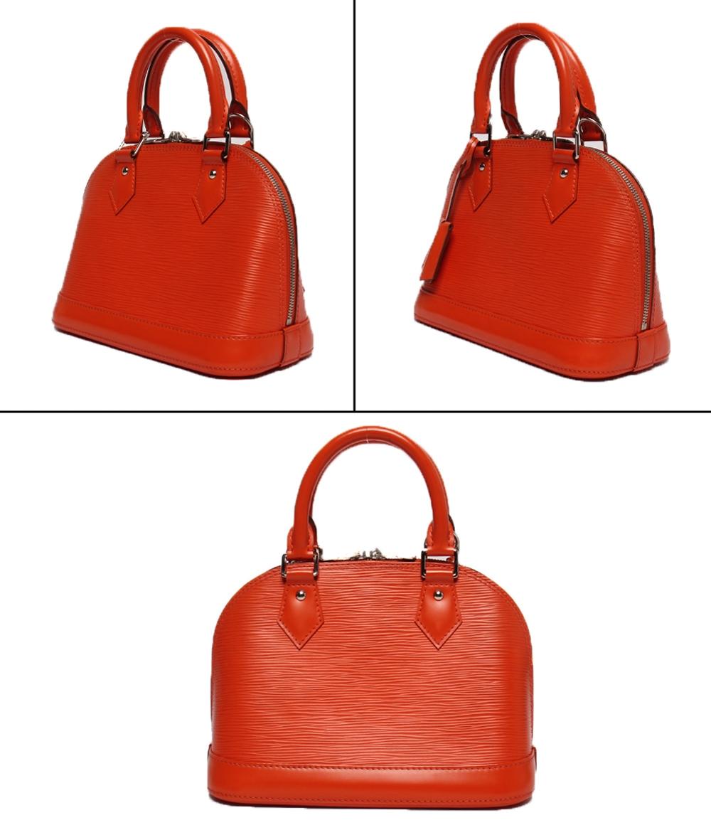 【限定カラー】Louis Vuitton　アルマ　エピ　オレンジ　ハンドバッグ LOUIS VUITTON ルイヴィトン アルマBB エピ ショルダーバッグ