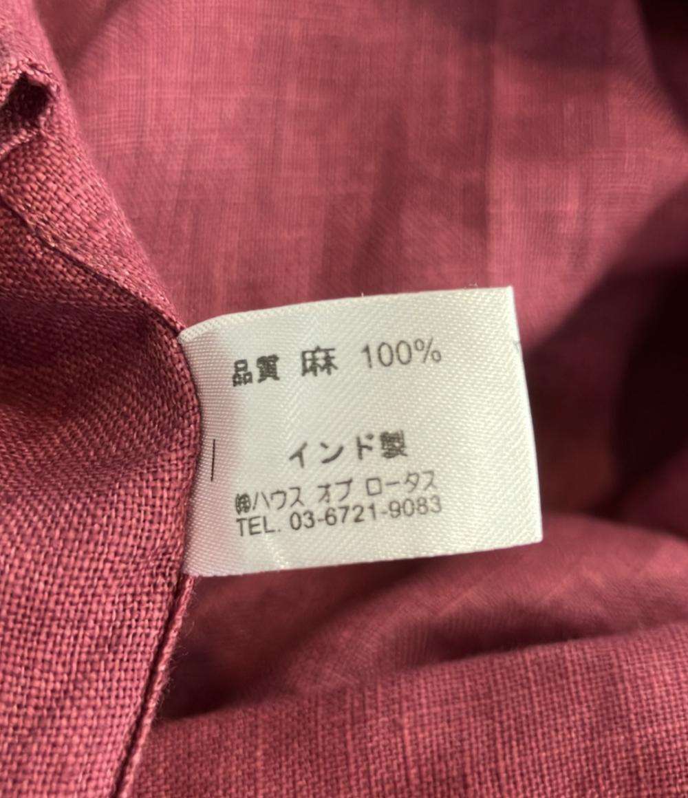 美品 ハウス オブ ロータス 七分袖ワンピース レディース HOUSE OF LOTUS