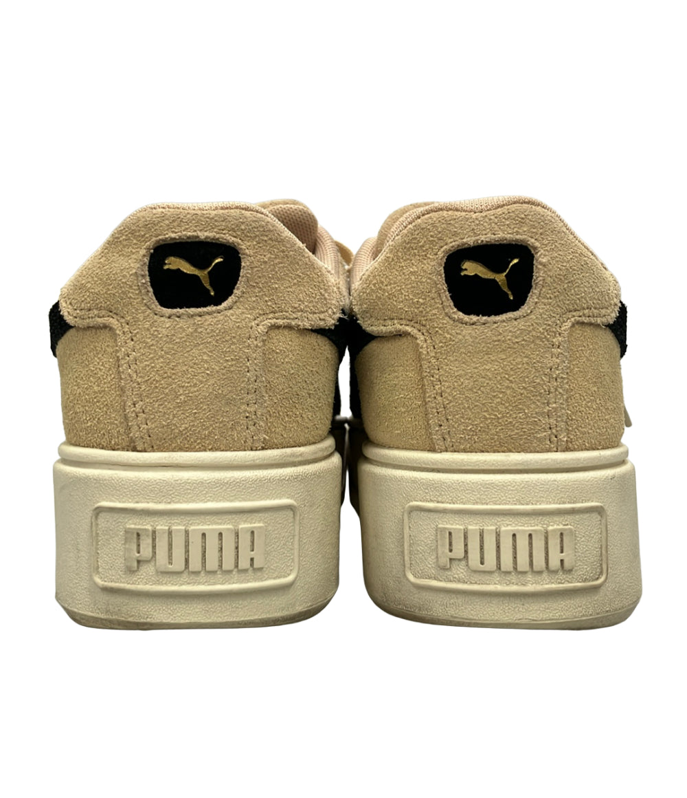 PUMA ローカット厚底スニーカー カルメン L 391286-02 レディース SIZE 24.5 プーマ