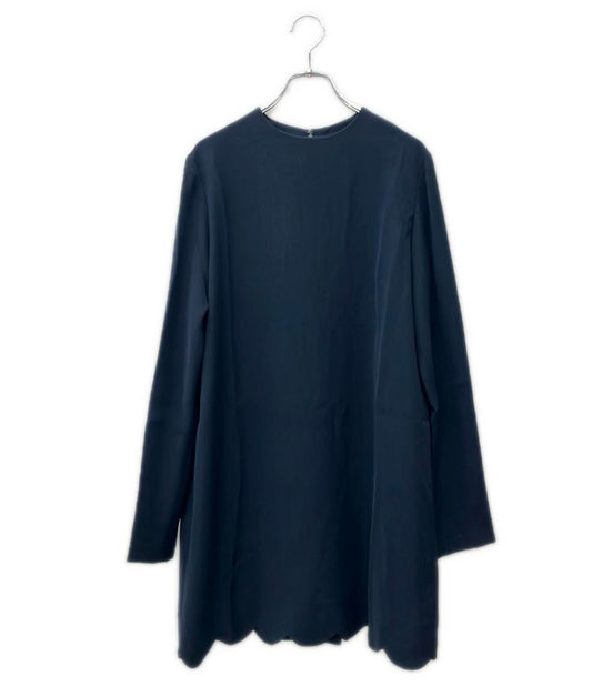 YOKO CHAN 長袖  ヘムスカラップワンピース ycd-612-775 レディース SIZE 40 (M) ヨーコチャン