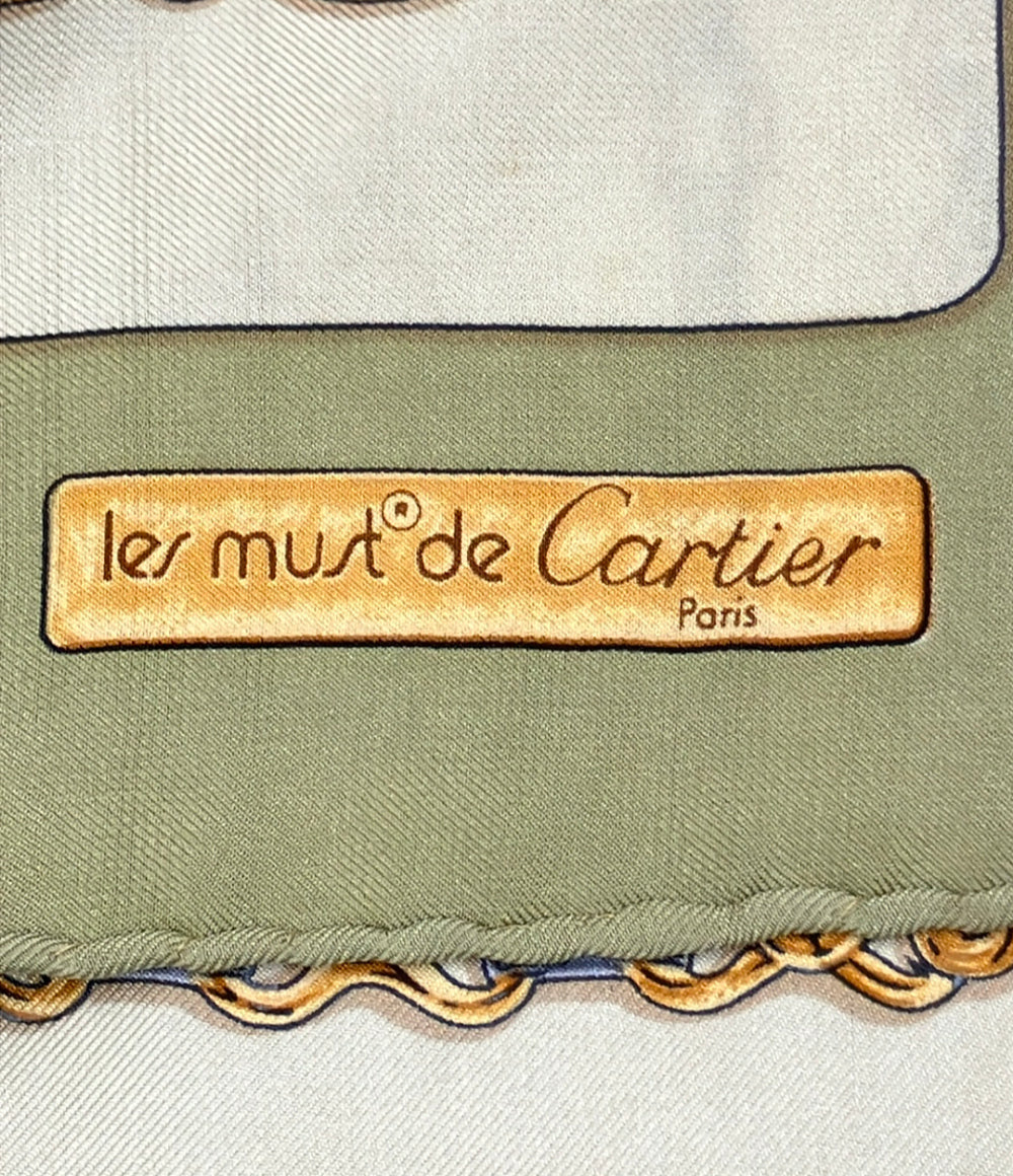未使用品　カルティエ　スカーフ スカーフカルティエ Cartier(カルティエ) スカーフ(レディース