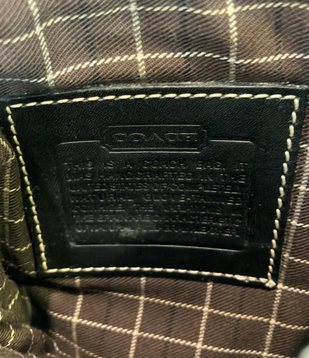 COACH ショルダーバッグ 斜め掛け ミニシグネチャー ウール レディース コーチ