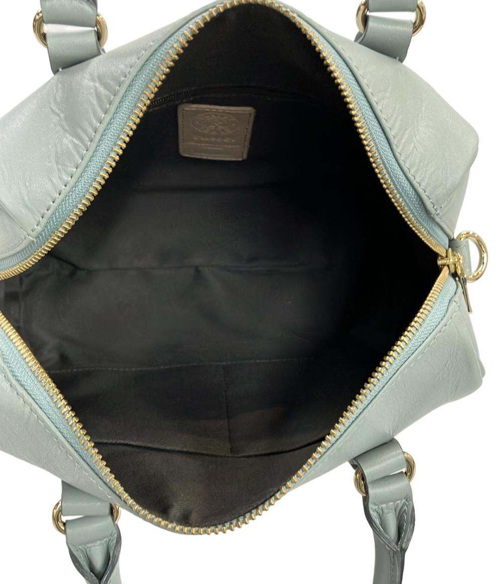 russet ハンドバッグ ショルダーバッグ ミニボストンバッグ 2WAY 斜め掛け レザー レディース ラシット