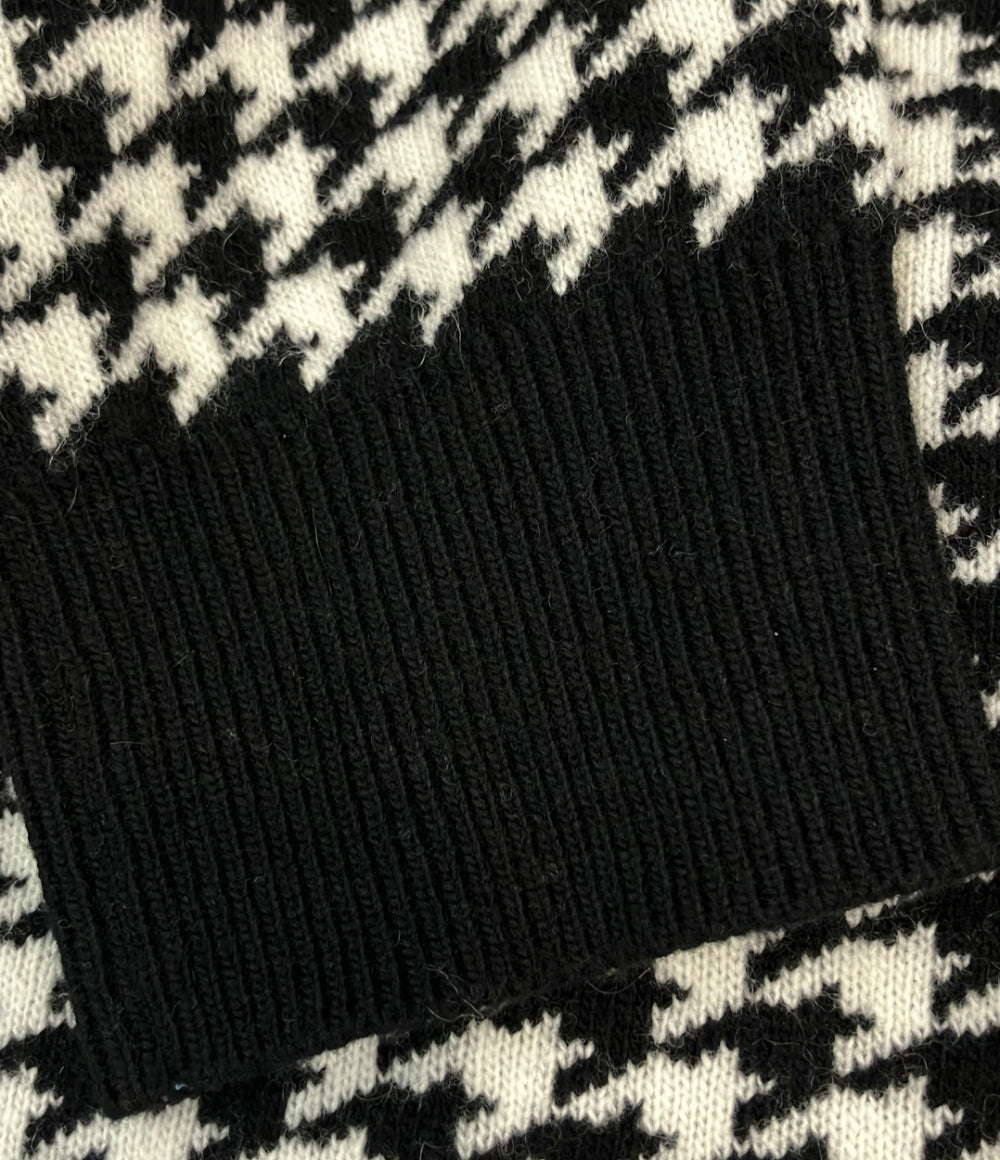 MAX MARA ニットワンピース 千鳥格子柄 レディース SIZE S マックスマーラ