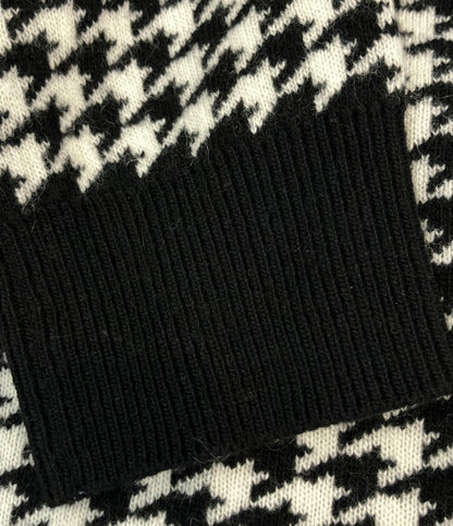 MAX MARA ニットワンピース 千鳥格子柄 レディース SIZE S マックスマーラ