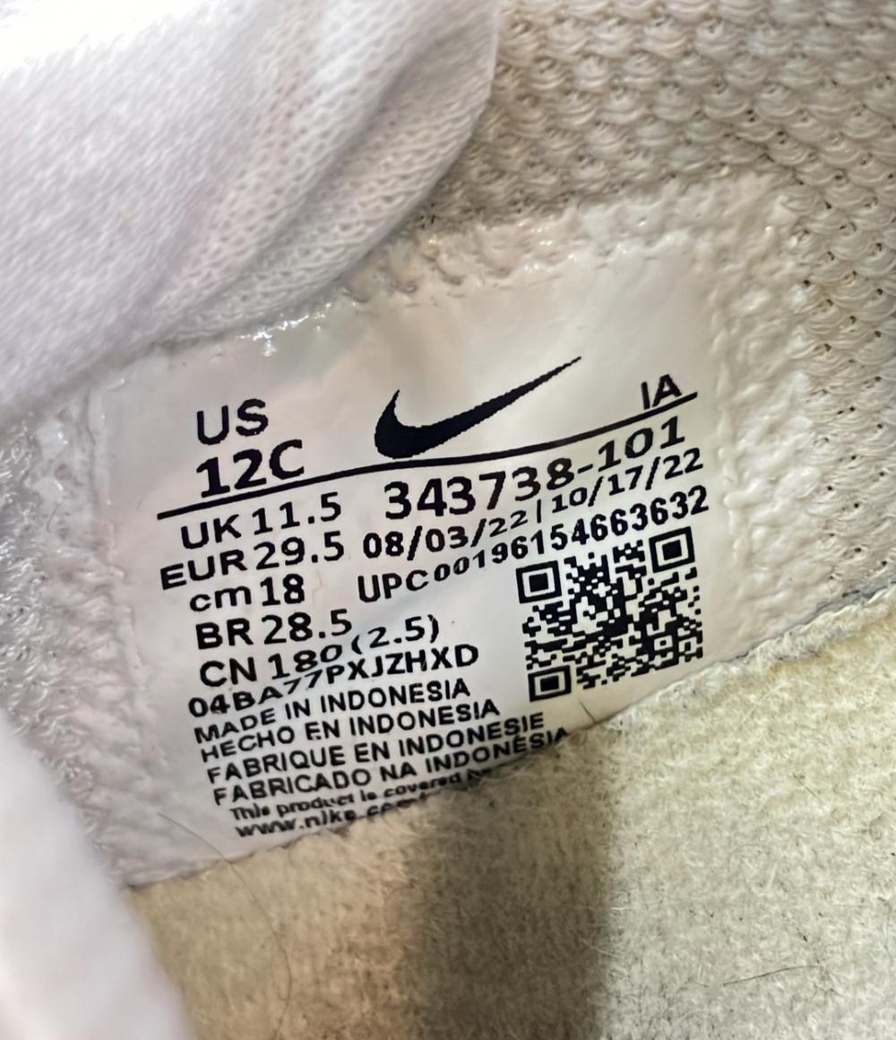 ナイキ スリッポン DYNAMO FREE PS 343738-101 キッズ SIZE 18.0 (M) NIKE