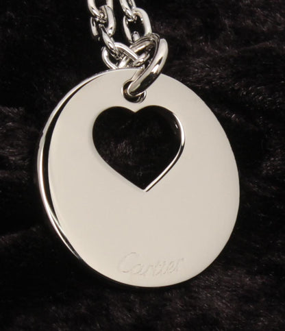 美品 カルティエ バッグチャーム キーホルダー ハート レディース Cartier