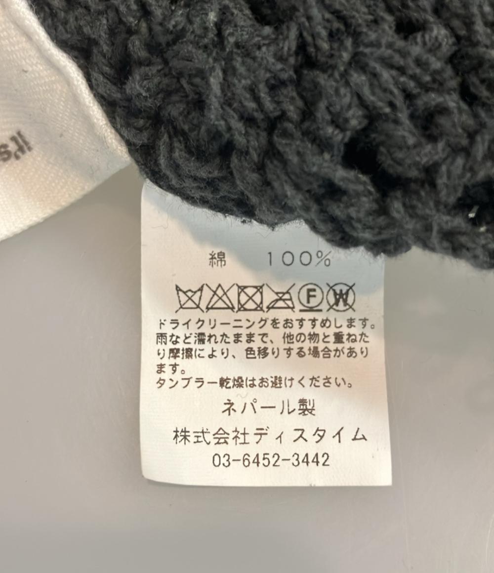 Niche. INDUSTRIAL HINDUSTAN カーディガン ニット ハンド CROCHET COTTON CARDIGAN メンズ ニッチインダストリアルヒンドゥスタン