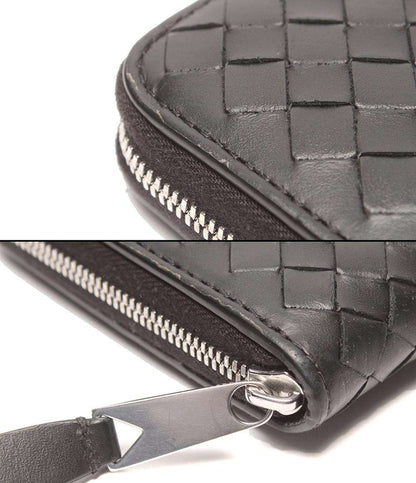 BOTTEGA VENETA ラウンドファスナー長財布 イントレチャート メンズ レディース ボッテガ・ヴェネタ