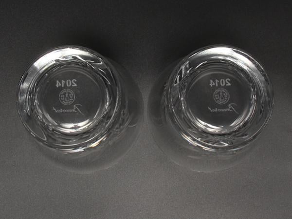 Baccarat イヤータンブラー グラス 2点セット ペア 2014 ステラ バカラ