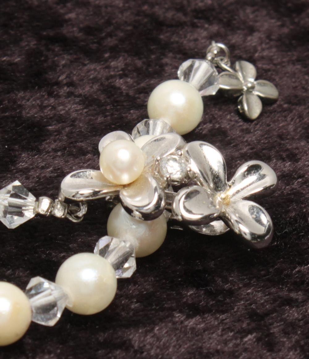 ロングネックレス SV パール 6.5-7.0mm レディース