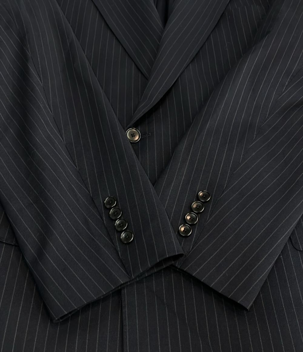 EDIFICE ダブルブレストストライプジャケット メンズ SIZE 44 エディフィス