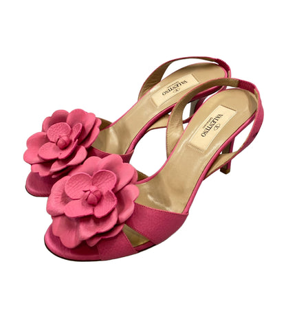 Valentino Garavani ヒールサンダル ローズモチーフ レディース SIZE 37 1/2 (24.5cm) ヴァレンティノ・ガラヴァーニ