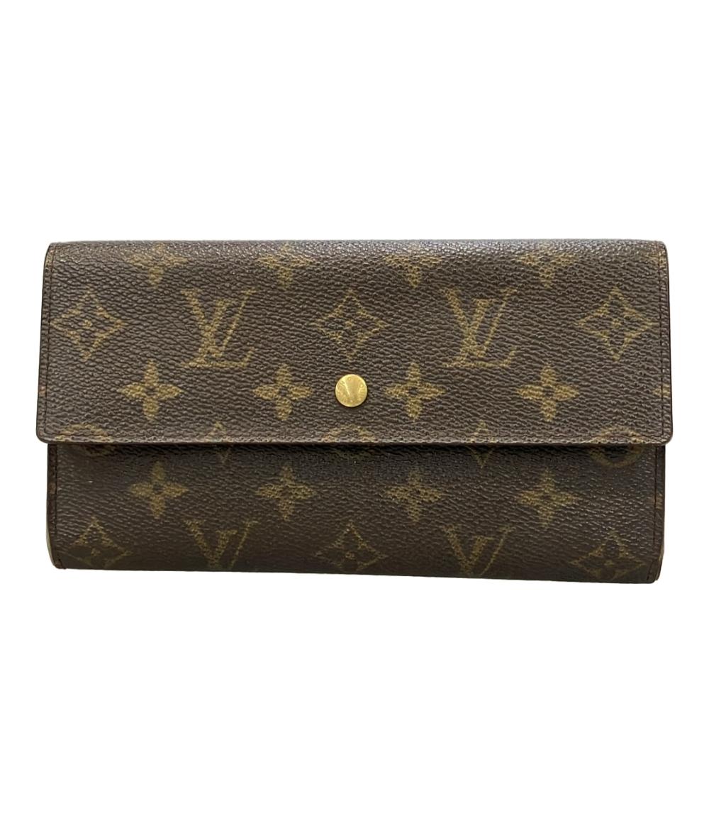 ルイ・ヴィトン 長財布 ポルトトレゾール インターナショナル モノグラム M61215 レディース LOUIS VUITTON