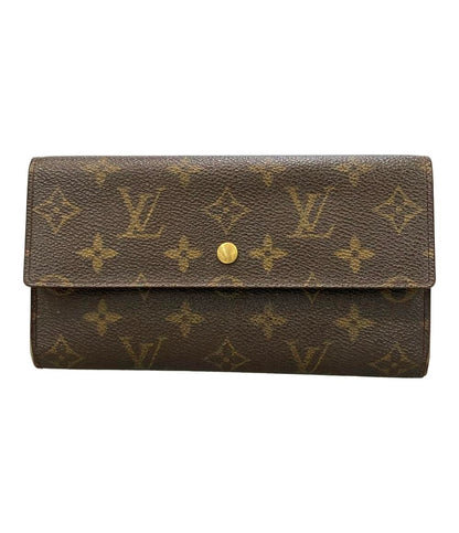 ルイ・ヴィトン 長財布 ポルトトレゾール インターナショナル モノグラム M61215 レディース LOUIS VUITTON