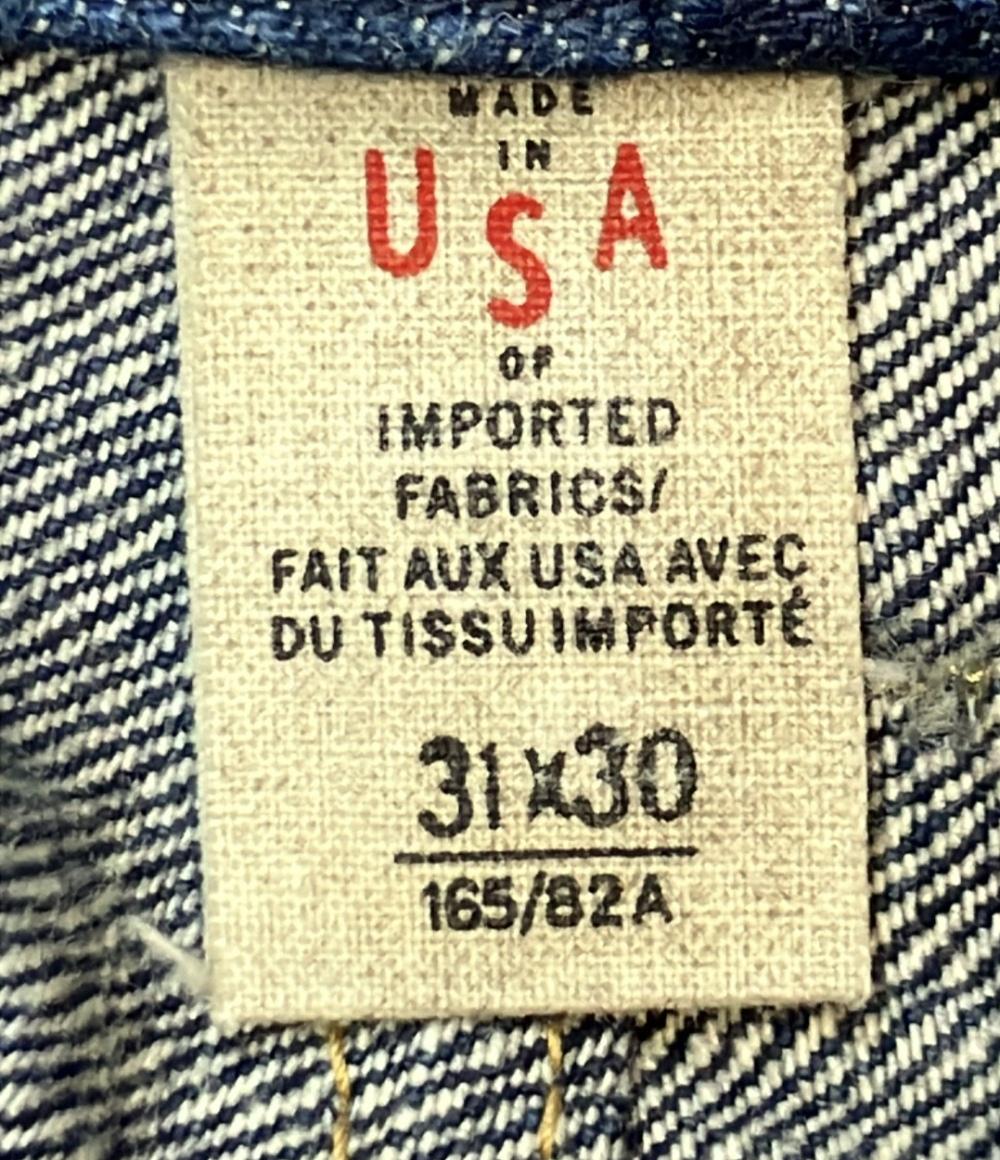 RRL RALPH LAUREN デニムパンツ  SELVEDGE DENIM SLIM FIT USED ヴィンテージ 加工 メンズ SIZE 31 30 (M) ダブルアールエルラルフローレン