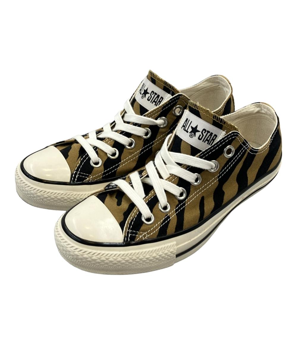 CONVERSE ローカットスニーカー タイガー柄 アニマル柄 レディース SIZE 23.5 (M) コンバース
