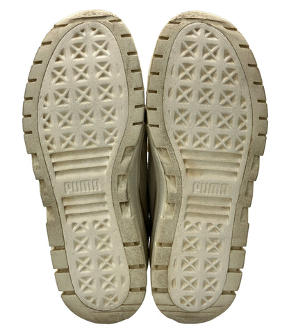 PUMA ローカット厚底スニーカー メイズ ウェッジ パステル 388566-05 レディース SIZE 24.0 プーマ