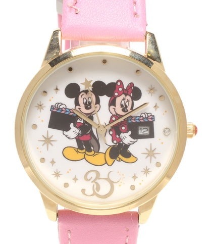 美品 Disney 腕時計 ディズニーストアジャパン30周年 クオーツ レディース ディズニー