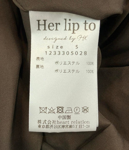 Her lip to ノースリーブ ワンピース レディース SIZE S ハーリップトゥ