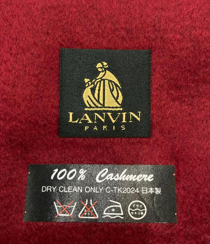 ランバン マフラー カシミヤ 100% レディース LANVIN