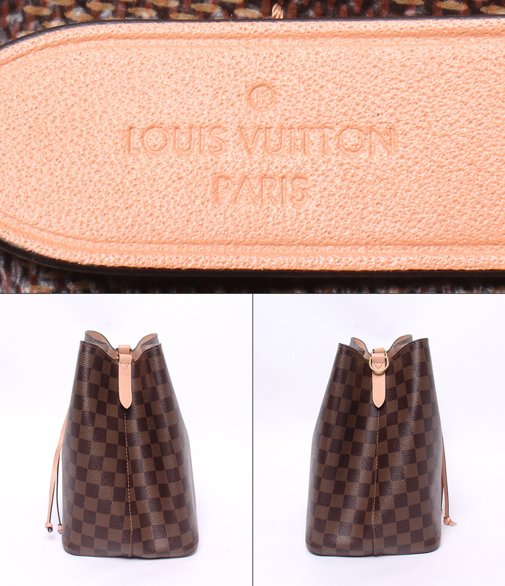 LOUIS VUITTON ショルダーバッグ 肩掛け 斜め掛け ネオノエ ダミエ エベヌ N40198 レディース ルイ・ヴィトン