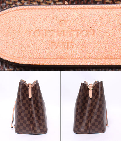 LOUIS VUITTON ショルダーバッグ 肩掛け 斜め掛け ネオノエ ダミエ エベヌ N40198 レディース ルイ・ヴィトン