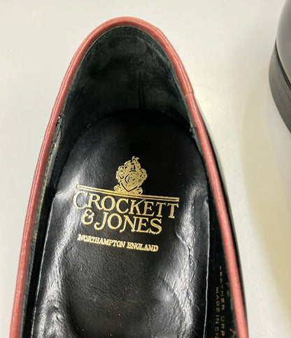 CROCKETT&JONES ドレスシューズ スリッポン パテントレザー メンズ SIZE 7 1/2 E クロケットアンドジョーンズ