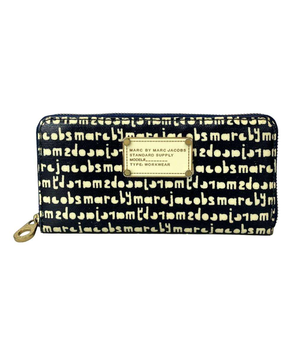 マークバイマークジェイコブス ラウンドファスナー長財布 レディース MARC BY MARC JACOBS