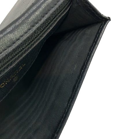 CHANEL 財布 ゴールド金具 キャビアスキン レディース シャネル